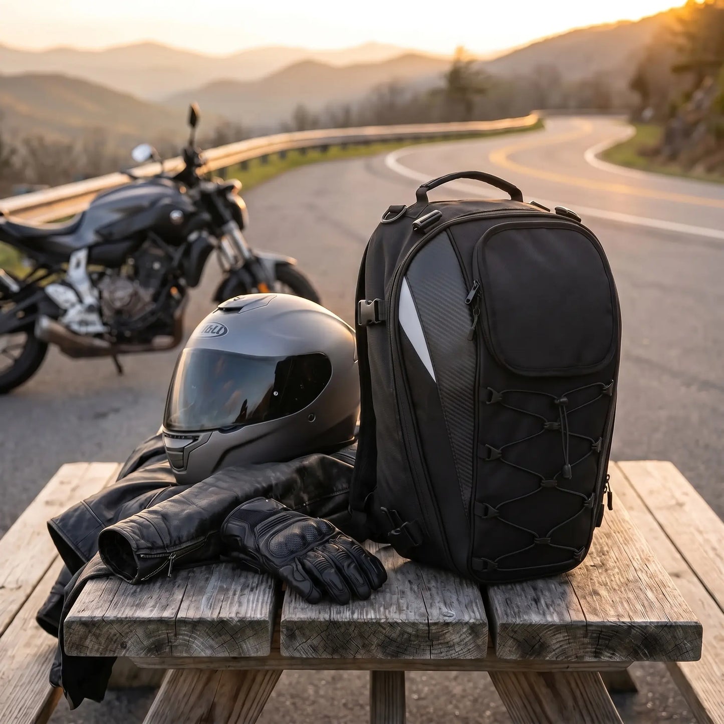 RidePack™ - La Borsa Moto 3 in 1 per Ogni Avventura