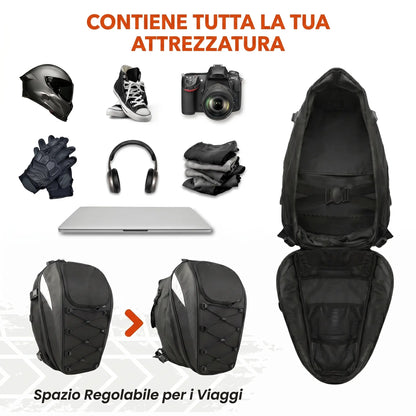 RidePack™ - La Borsa Moto 3 in 1 per Ogni Avventura