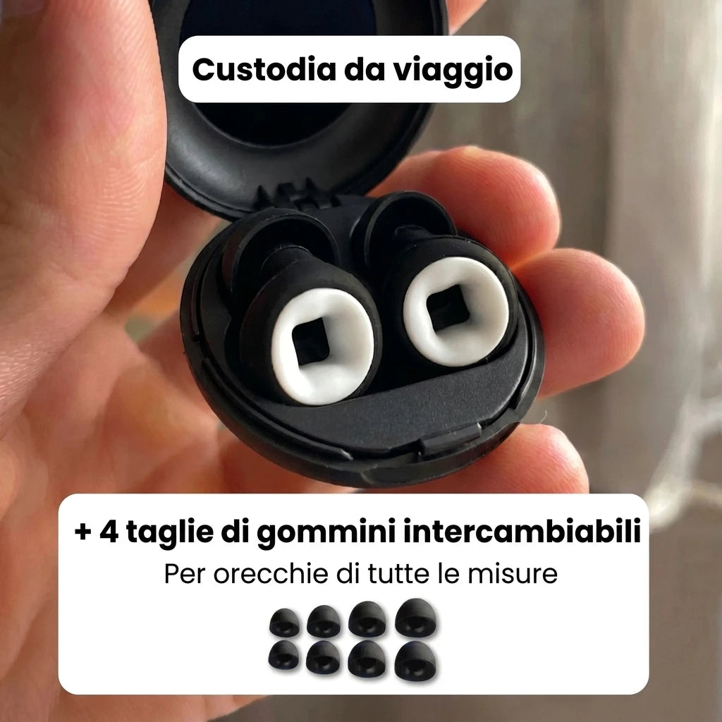 Tappi EarShield™ - Proteggi il Tuo Udito e Goditi Ogni Chilometro