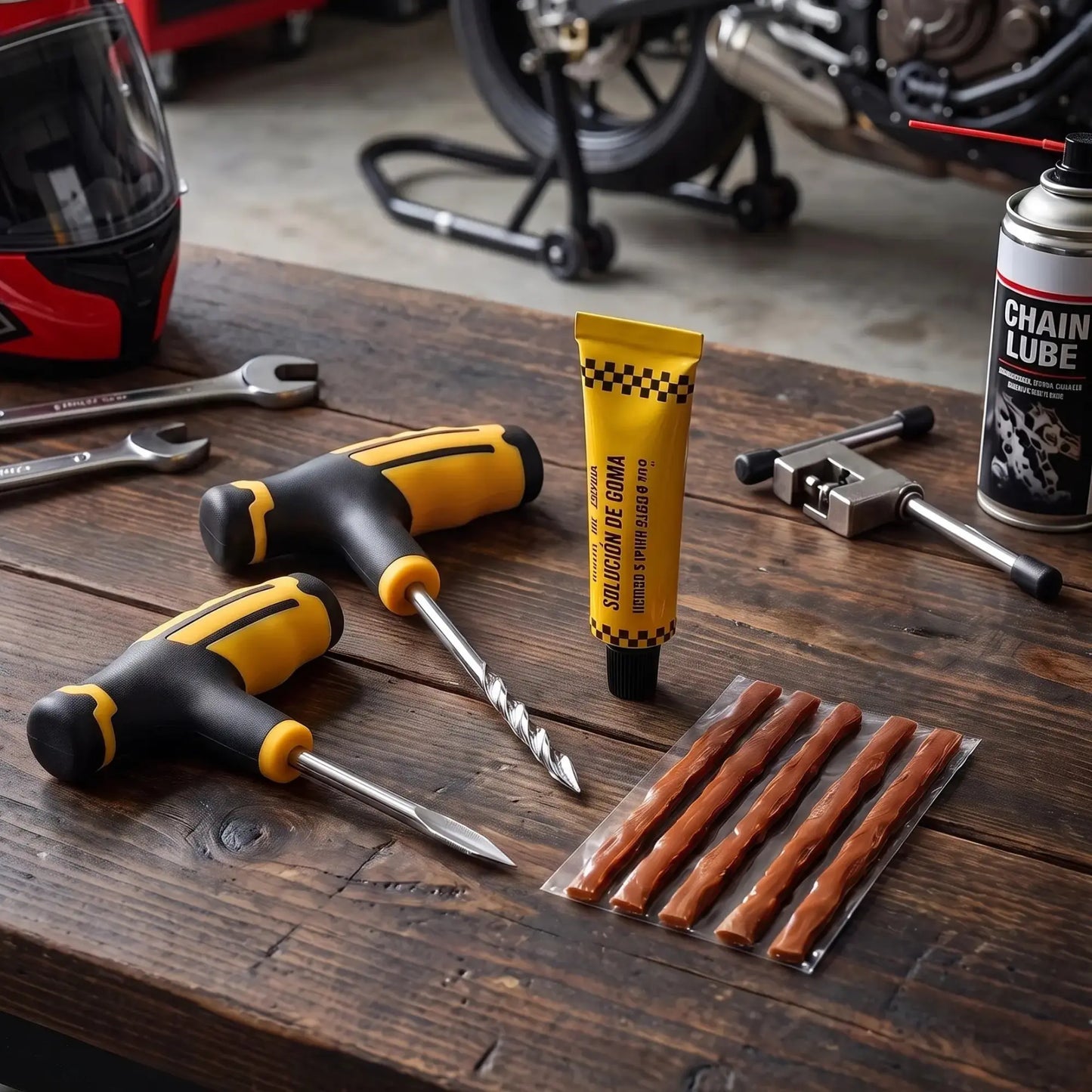 Kit Ripara Pneumatici Tubeless